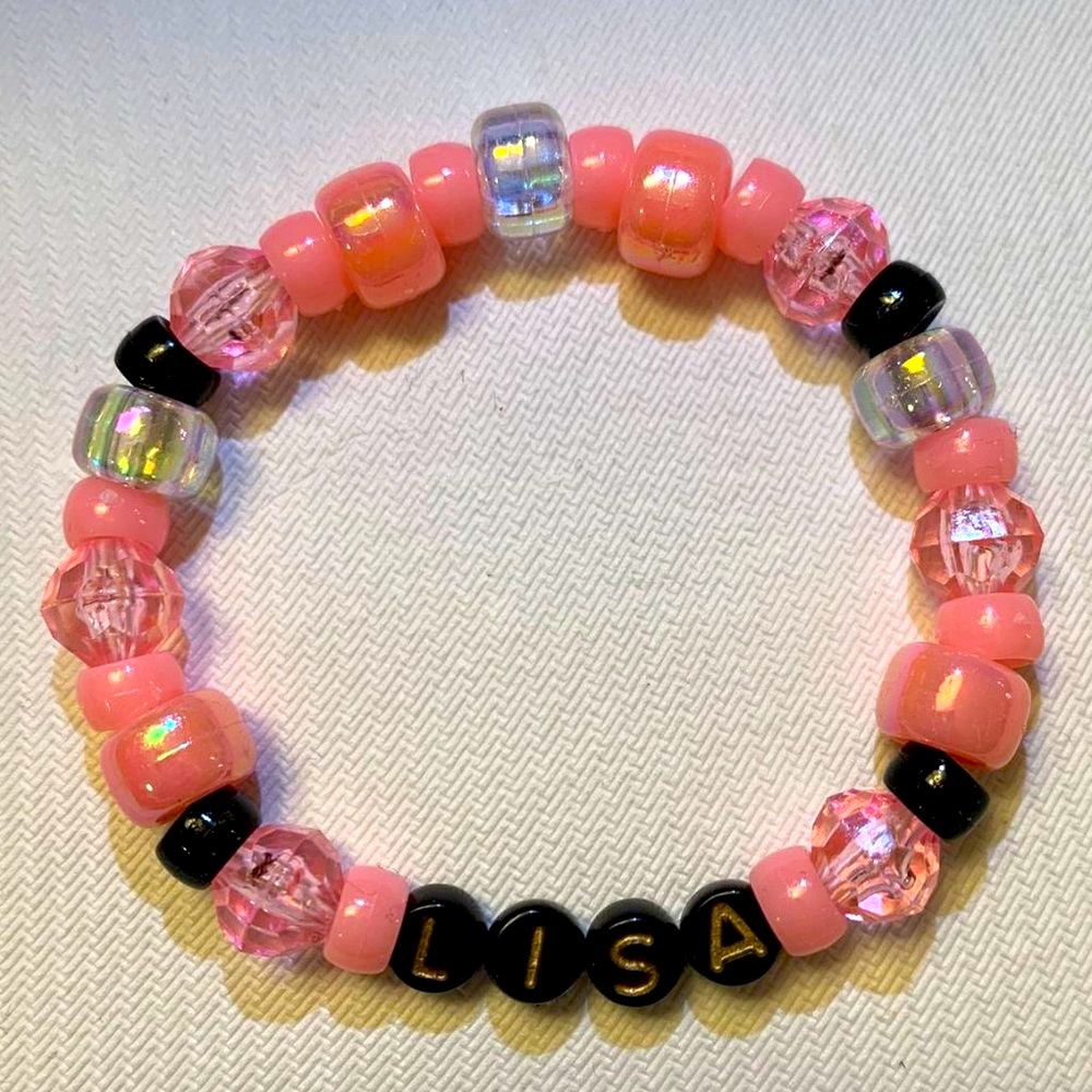 LISA - BLACKPINK beaded bracelet